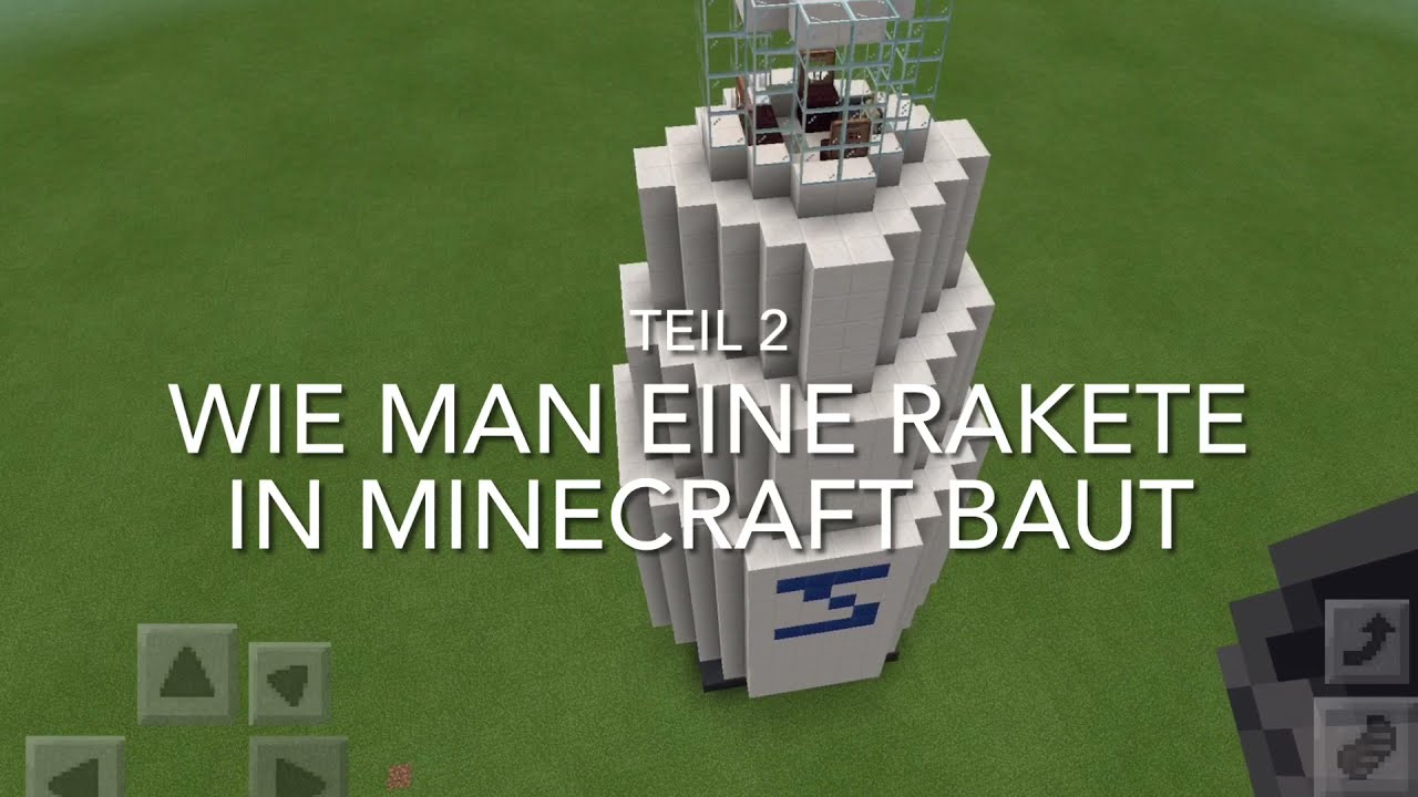 Wie man in Minecraft eine Rakete baut - Teil 2 - YouTube