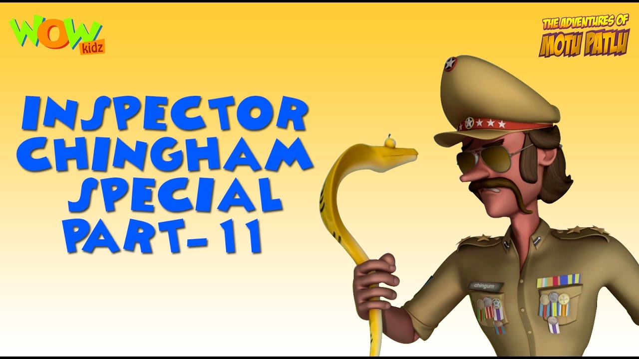 Inspector Chingam Special   Part 11   Motu Patlu Compilation As seen on Nickelodeon