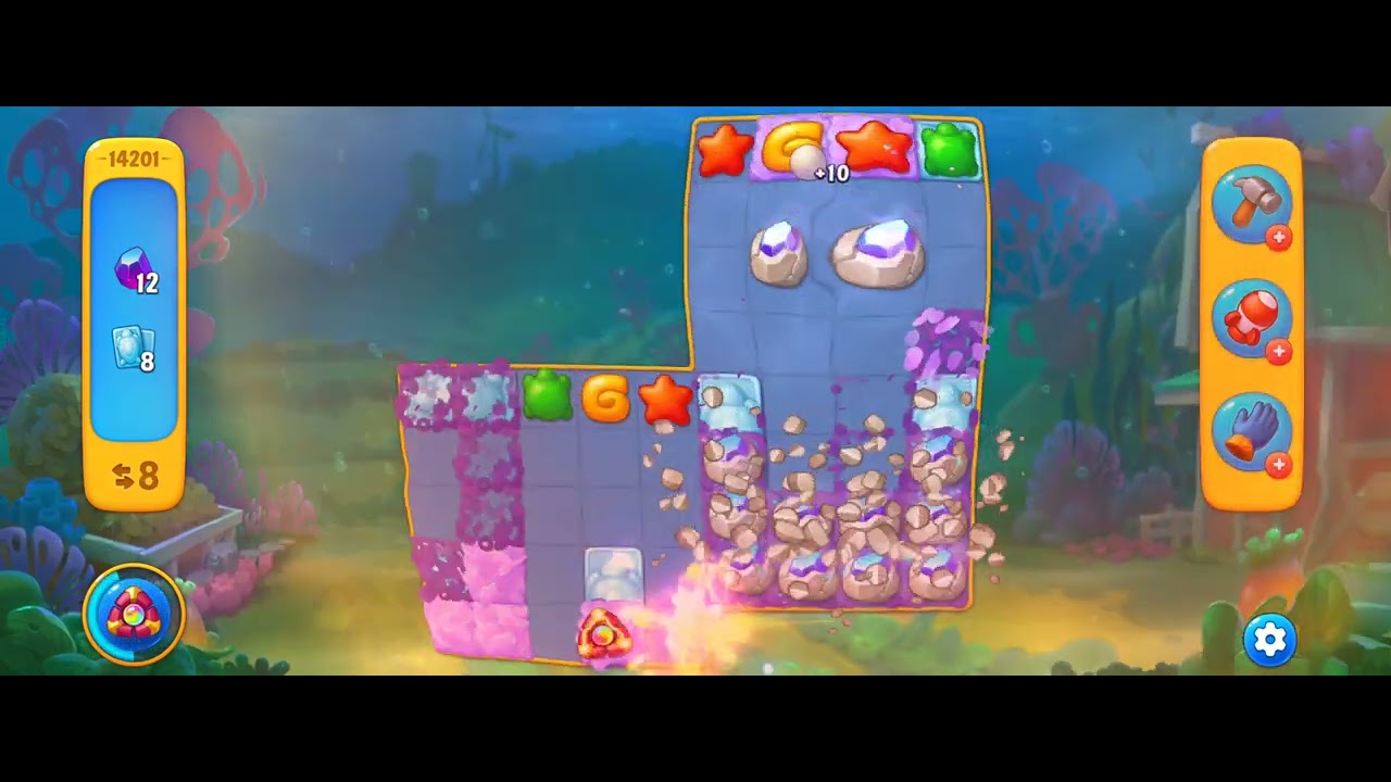 Fishdom Easy Level 14201 (with Super Lightning and Bomb) @choraelmin ...