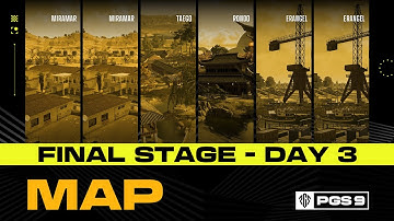[MAP] PUBG Global Series 9 Final Stage DAY 3