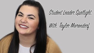 USF Student Leader Spotlight: Taylor Mierendorf