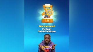 Victory Shield Maiden Skin Purchase In Clash Mini #Shorts #Shortsvideo #Clashmini