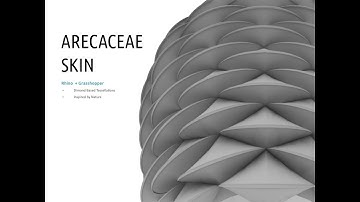 Arecaceae Skin: Making of a Diamond-Based (Dragon like) Skinning System Using Rhino and Grasshopper