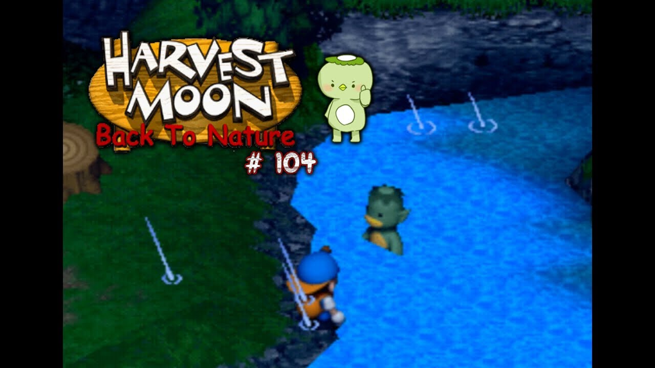 🍎Harvest Moon Back to Nature 104 Der Kappa mag Gurken! 🥒🥒🥒🥒 YouTube