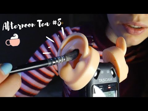 ASMR | Afternoon Tea #8 ☕️LE RETOUR !! Tascam Ear Cleaning