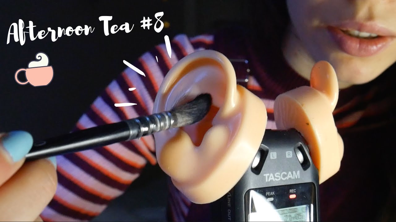 ASMR | Afternoon Tea #8 ☕️LE RETOUR !! Tascam Ear Cleaning