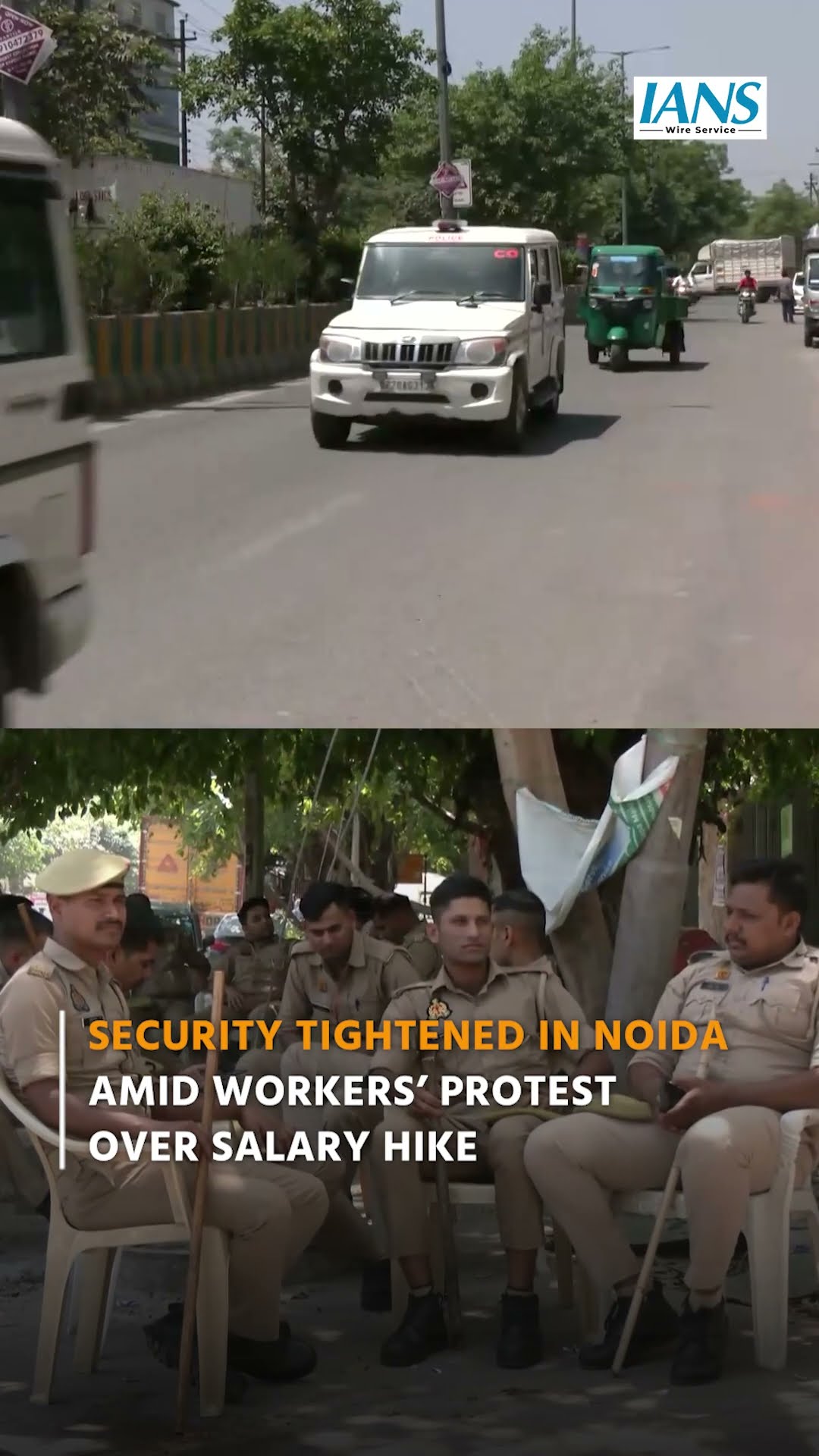 Security Tightened in Noida Amid Workers’ Protest Over Salary Hike