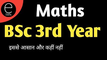 |L-8 The Calculus of Finite Differences BSc Part 3 Maths|