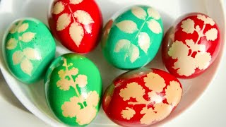 Unique EASTER EGGS. How to paint Easter eggs 2024 beautifully and originally.