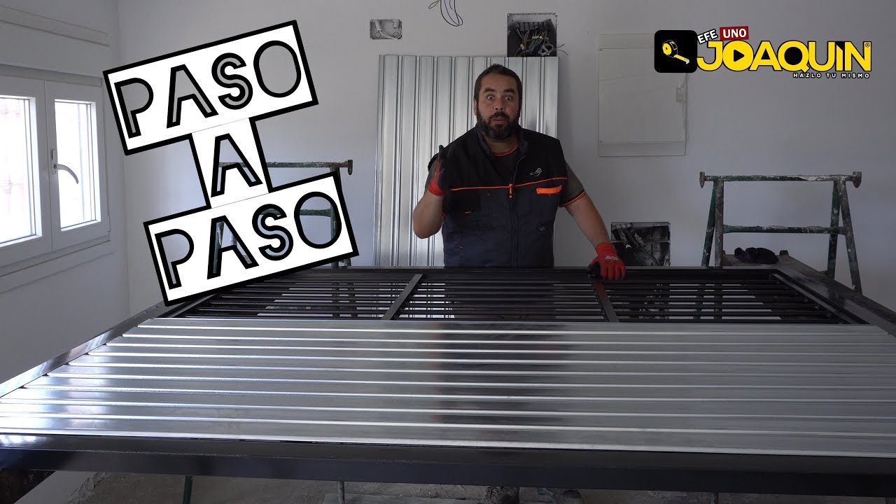 CÓMO HACER UNA PUERTA CORREDERA