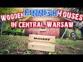 🇵🇱 Finnish wooden houses in central Warsaw | #Vanlife #Poland | ROAD TRIP EUROPE 2019
