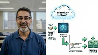 Bizdriver Ai Agent And Bizdriver Network - Receive Warm Leads, Earn Referral Revenue