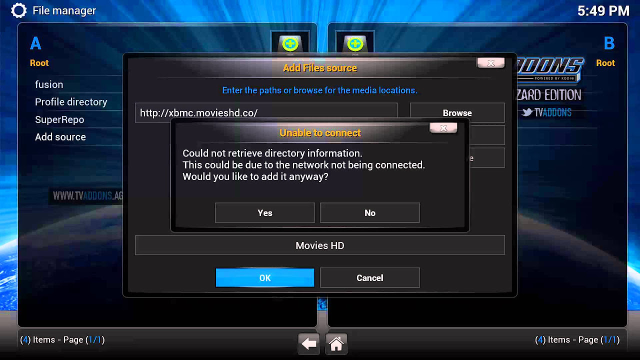 How to Fix HD Movies Add-on for Kodi