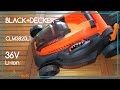 Black  decker clm3820l1  tondeuse sans fil liion 36v  38 cm cordless lawnmower