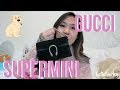 Gucci Supermini Dionysus: What fits inside + Review