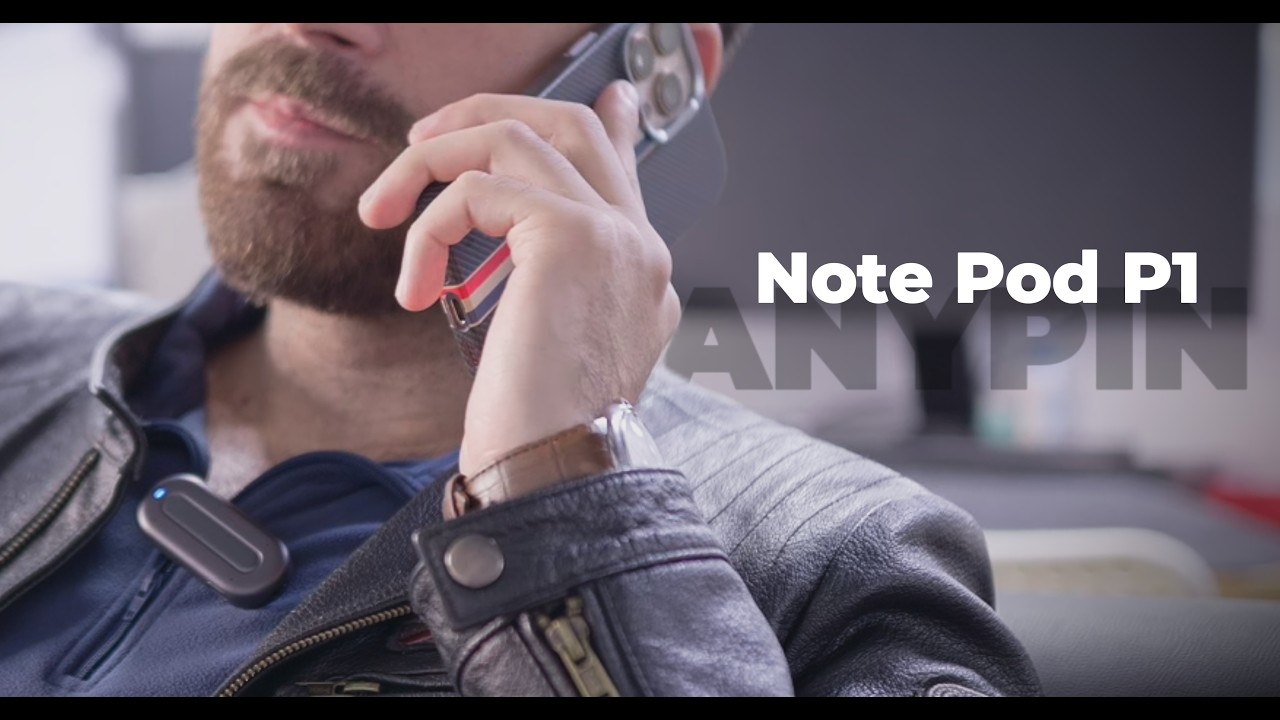 ANYPIN Note Pod P1: практическое использование и опыт работы: многообещающий умный диктофон