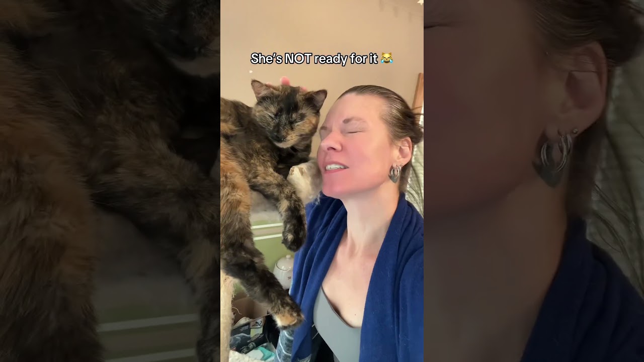 Josie was NOT ready for it! 