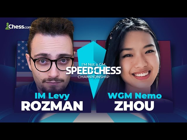 Chess.com on X: The IM Not A GM #speedchess Championship continues with IM  @GothamChess vs. IM @TaniaSachdev at 9:30 a.m. PDT on   and all  video platforms!  Best of all, we