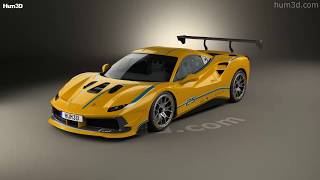 Match Highlights Ferrari 488 GTB Challenge 2017 3D model by 3DModels.org