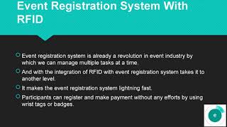 Integration of Event Registration System with RFID screenshot 1
