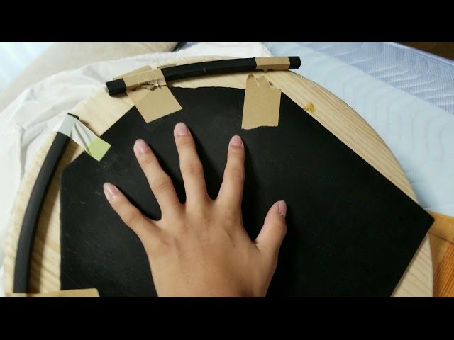 太鼓の練習台の作り方!!! - YouTube