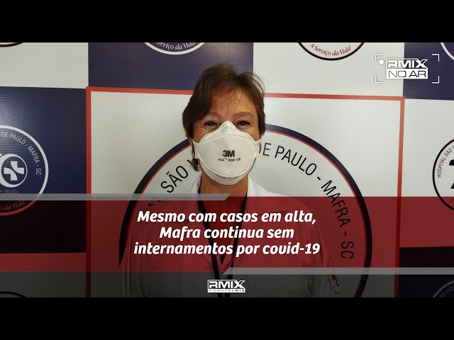 Mesmo com casos em alta, Mafra continua sem internamentos por covid-19