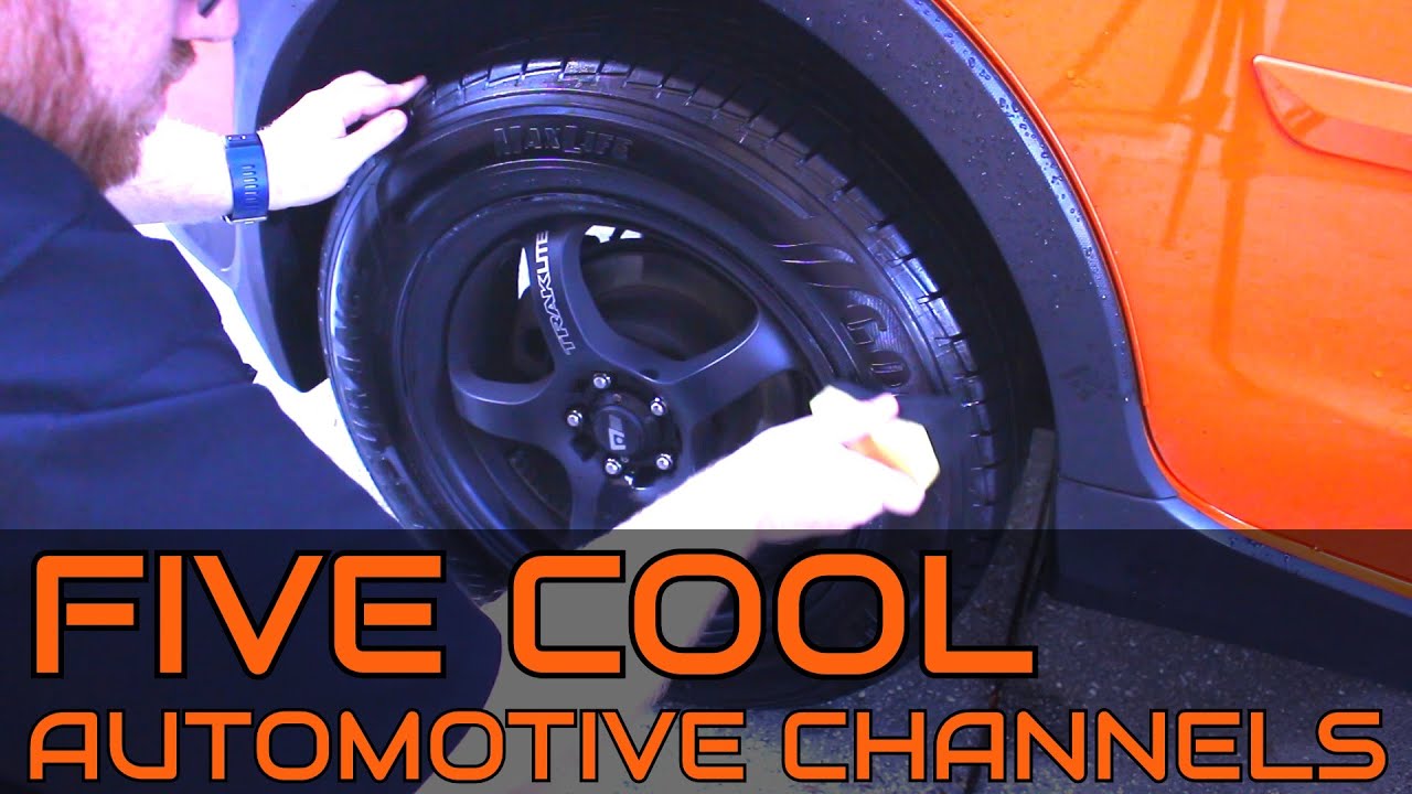 5 of The Best Small Automotive Channels While Tires are Cleaned