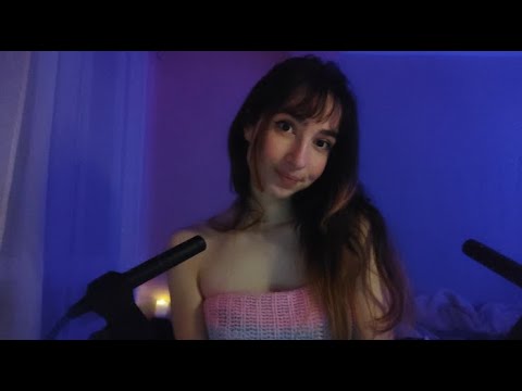 ASMR Hablándote Suave y Lento 💜 Masaje de Cosquillas