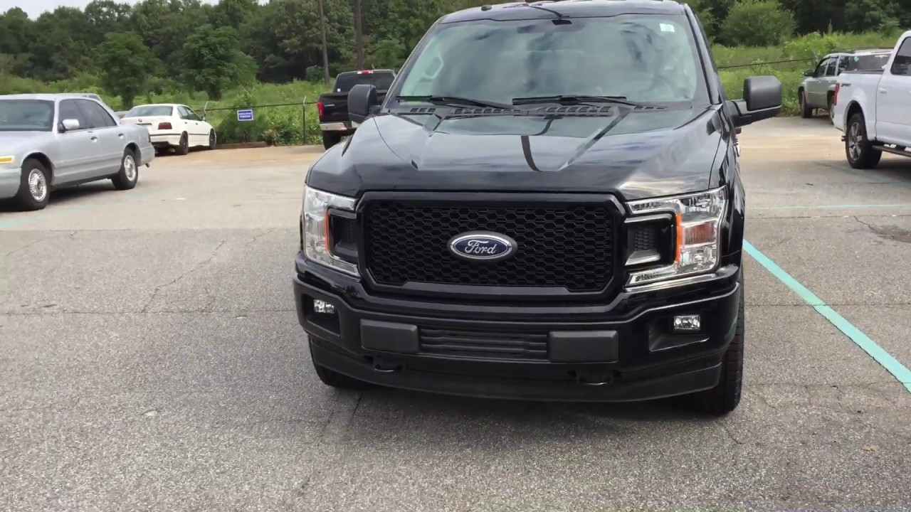 2018 Ford F150 Stx Shadow Black Interior Look