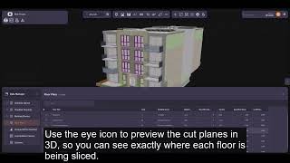 The Data Manager   Building Storeys and Floorplans