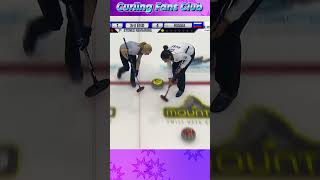 Denmark's Curling Crash #funny #curling
