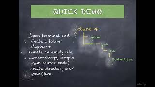 15. Demo - Create a maven project structure from scratch