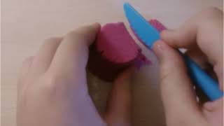 Играем с кинетическим песком #antistress #kinetic #sand