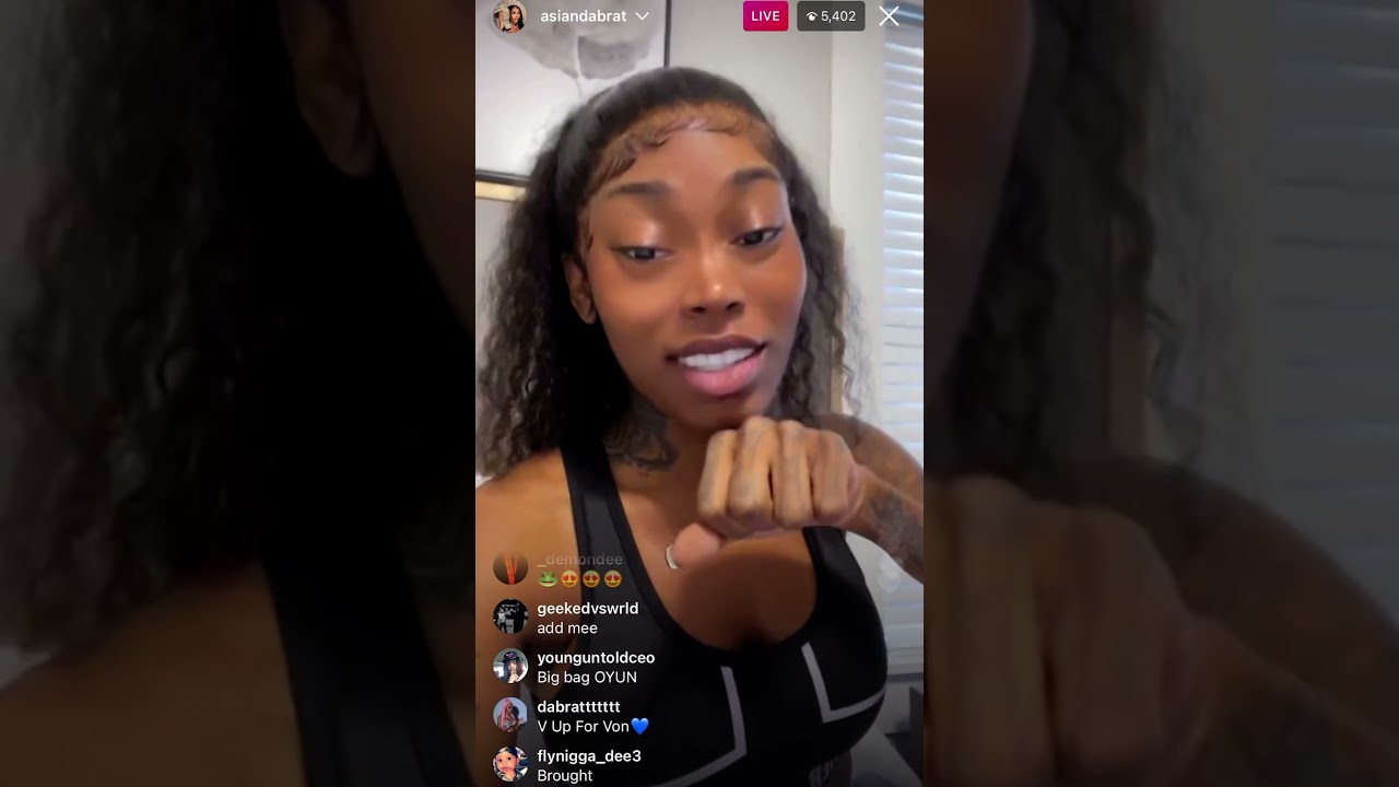 Asian Doll Live Listening To Her New Song (4/14/21)