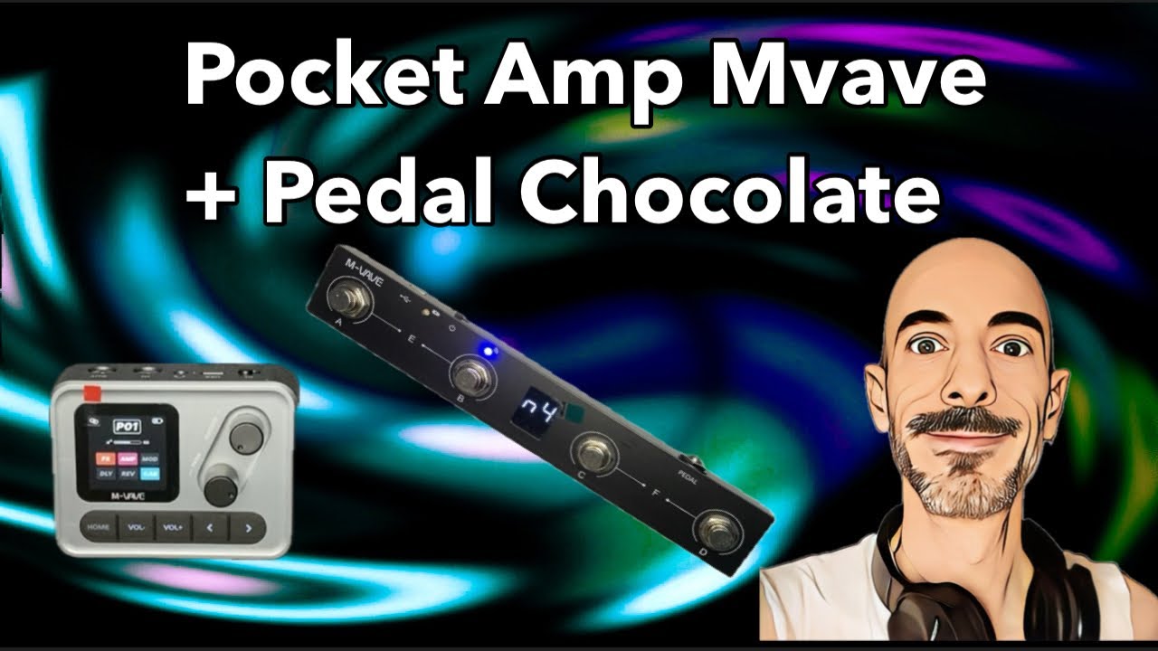 Pocket Amp Mvave y Chocolate footswitch (PT 5)  3 modos de configuración