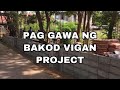 Paglagay ng bakal sa wall footing at pag asintada (stack bond) vigan project VIDEO#14