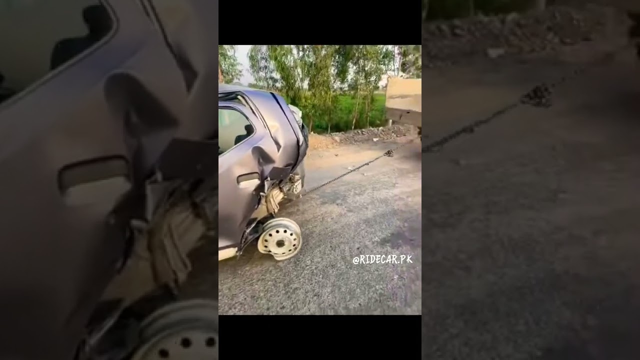 Corolla Hit Alto Accident 😱