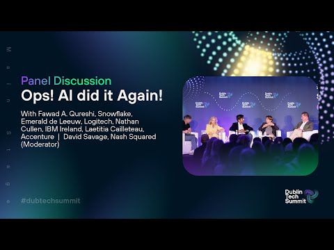 Responsible enterprise AI panel at Dublin Tech Summit thumbnail