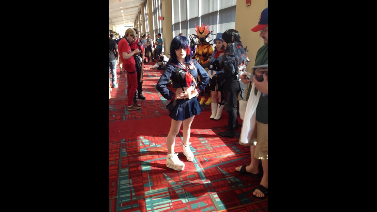 Cosplay of Kill la Kill writer Kazuki Nakashima’s works cosplay at Connecticon