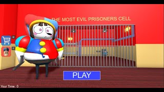 UPDETE DIGITAL CIRCUS BARRY'S PRISON RUN OBBY! #roblox #scaryobby