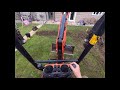 How To Use Operate a Micro Mini Digger Excavator