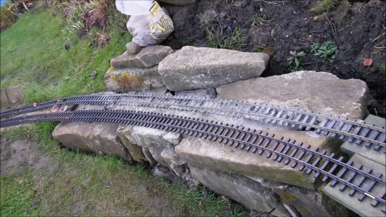 Bending G Scale track for garden railways part 5 YouTube