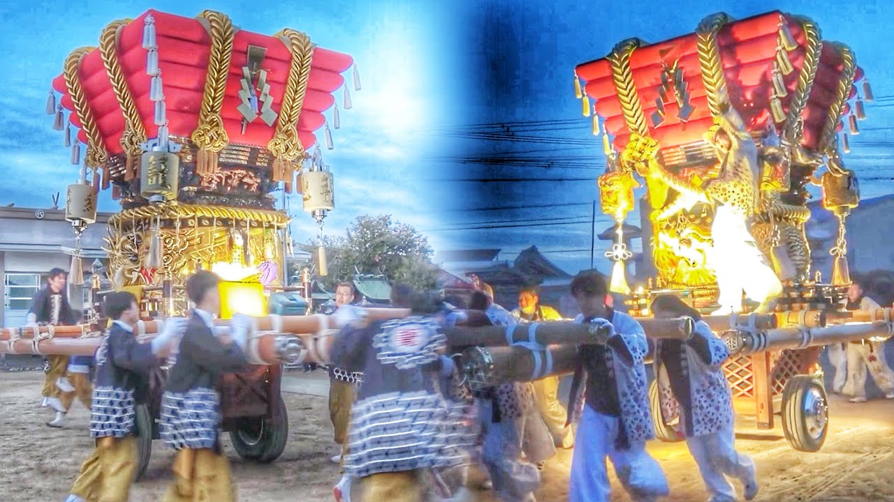 2026.3.08 南あわじ市 【神代八幡神社 春祭り】本宮 だんじり（富田・喜来・経所・籠池・南所・北所）  御旅/解散 ②  『練り・道唄など』 兵庫県 淡路島