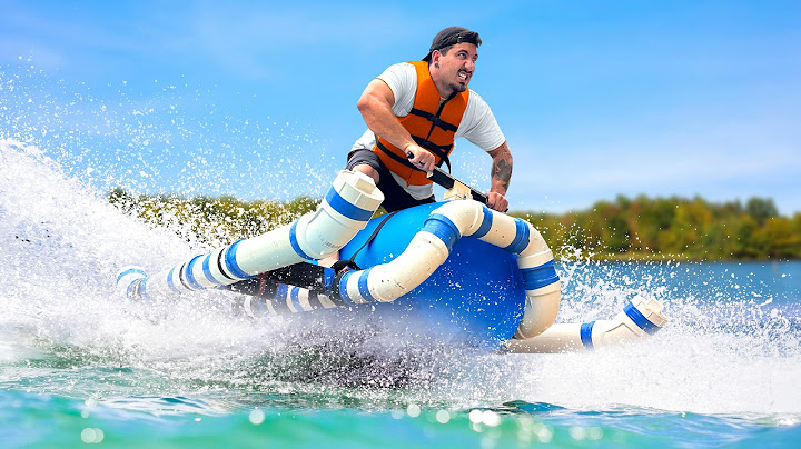 I Built a Jetski out of Trash