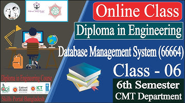 Database Management System (66664) Class 06 | 6th CMT Department | Skills Portal Bangladesh