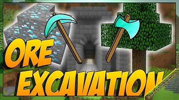 Ore Excavation Mod 1.16.5/1.15.2/1.12.2  Free Download and Install for Minecraft PC
