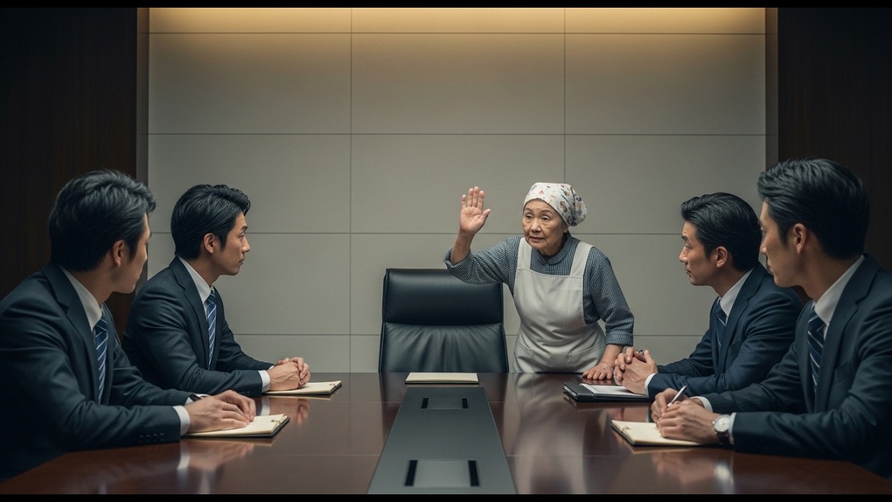「その契約書に署名してはいけません」清掃員のお婆さんが会議中に放った一言で、18年前の復讐劇が始まった…