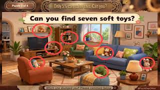 FIND THE OBJECT: Only True Detectives Can Spot All 4 Rounds! 🕵️♂️