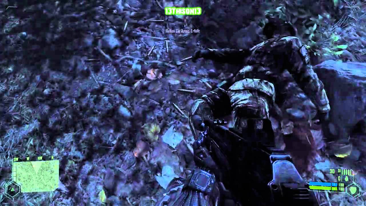Let's Play Crysis - German PART 2 - Einer weniger