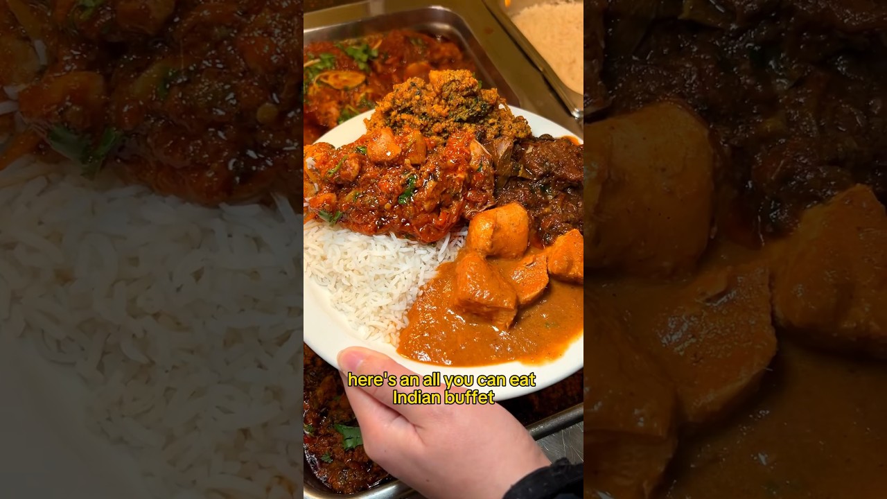 All you can eat Indian buffet 😮&zwj;💨 #foodblogger #foodie #orangecounty #indianfood